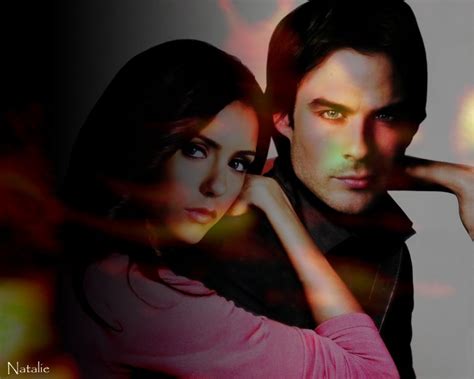 Free Download Damon And Elena Wallpaper The Vampire Diaries Tv Show