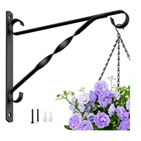 Heavy Duty Hanging Basket Brackets Plant Hook 1 Pack Metal Outdoor