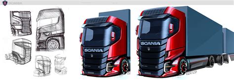 Scania Trucks On Behance