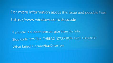 如何修复 Windows 10 上的 Corsairvbusdriversys 故障 Bsod