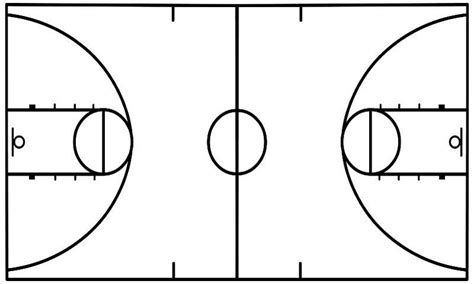 Basketball Shot Chart Template Free