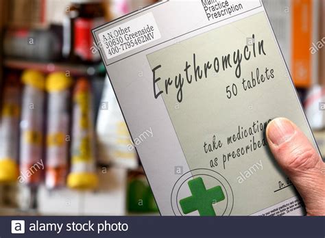 Erythromycin High Resolution Stock Photography And Images Alamy