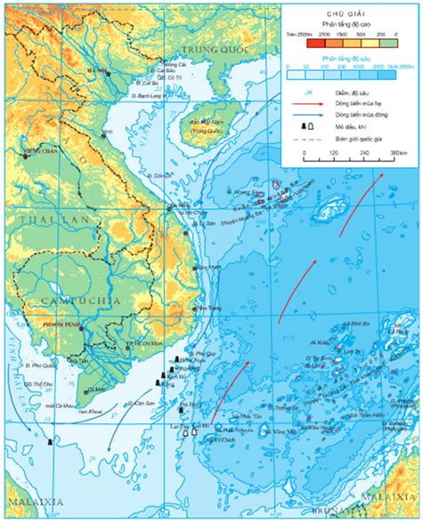 Đã đến nhiều nơi ở hội an và đà nẵng. Xác định trên bản đồ Địa lí tự nhiên Việt Nam (bản đồ treo ...