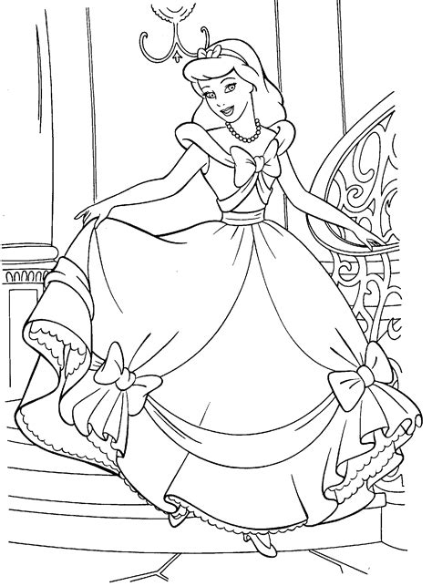 Cinderella Coloring Pages