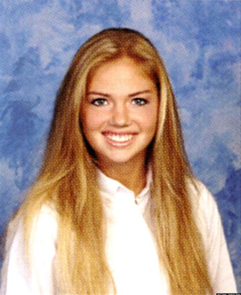 Kate Uptons Yearbook Photo Model Was A High School Stunner Huffpost