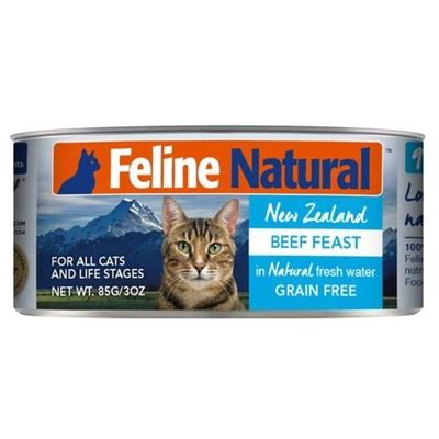 That's why canstar blue produces an annual review of cat canstar blue's 2020 cat food review has seen fancy feast, friskies, hill's science diet, royal by default, brands with equal overall satisfaction ratings are sorted by the mean overall. Feline Natural Canned Beef Cat Food | Pet Food Reviews ...
