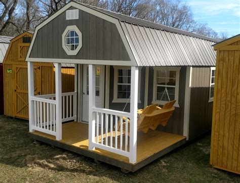 Amish Built Modular Garage Shed Cabin Barn Tiny House No Credit Checks