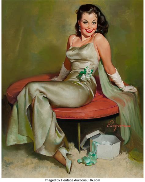Gil Elvgren American 1914 1980 Captivating Brown And Bigelow Lot 78070 Heritage Auctions