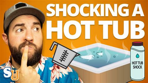 How To Shock Your Hot Tub Swim University Youtube