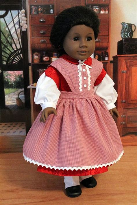 Civil War Dress And Apron For 18 Inch Dolls Like Addy Marie Grace Or