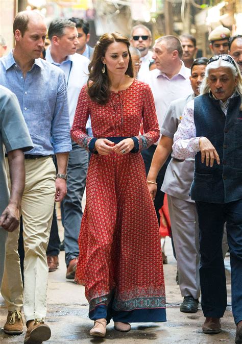 Kate Middletons Red Maxi Dress Costs Just 77 All The Details