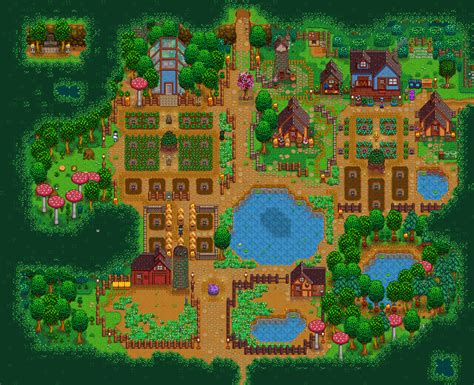 Those morels and chantrelles can be huge as an extra little injection of cash during the early stages of the game. Lothlorien Farm, Year 3 : FarmsofStardewValley in 2020 ...