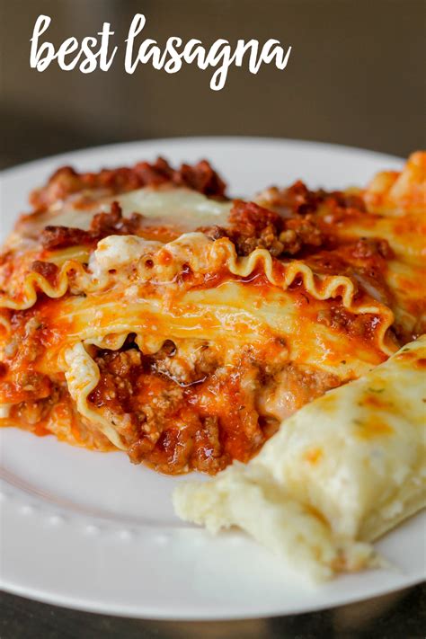 Easy Lasagna Recipe Home Inspiration And Diy Crafts Ideas