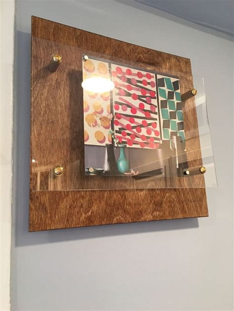 Wood Floating Display Frames In The Kitchen Vidadiy Home Floating