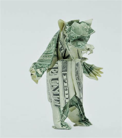 20 Cool Examples Of Dollar Bill Origami Bored Panda