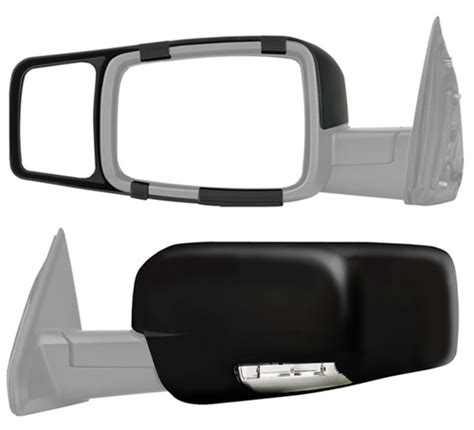 K Source 80710 Snap And Zap Exterior Towing Mirrors For 2009 19 Ramdodge Ram