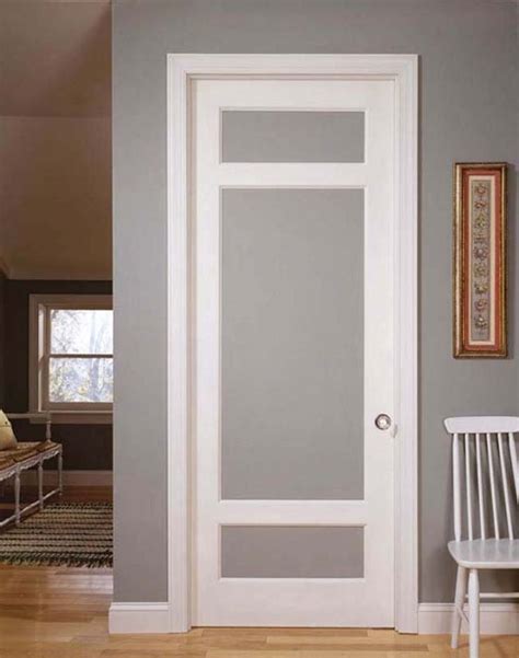 Frosted Glass Interior Doors An Ideal Choice For Home Decor Glass Door Ideas