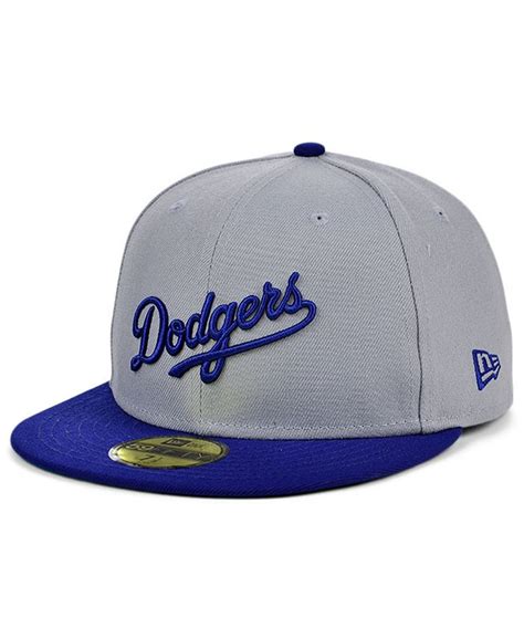 New Era Los Angeles Dodgers Gray Anniversary 59fifty Cap And Reviews