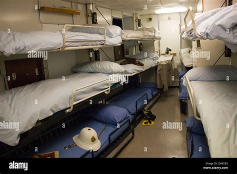 Royal Navy Ship Crew Quarters Hi Res Stock Photography And Images Alamy