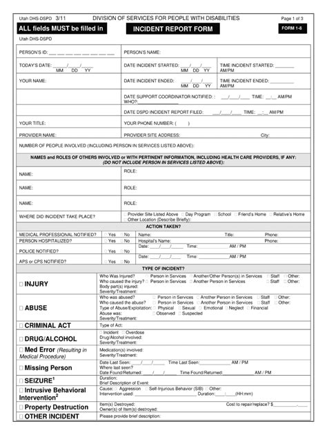 Dspd Report Online Fill Online Printable Fillable