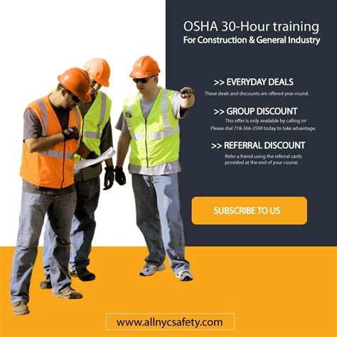 Osha 30 Hour Outreach Training For Construction All Nyc Safety And Training