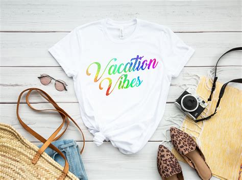 Vacation Vibes Vacation Vibes Shirt Vacation Shirt Camping | Etsy