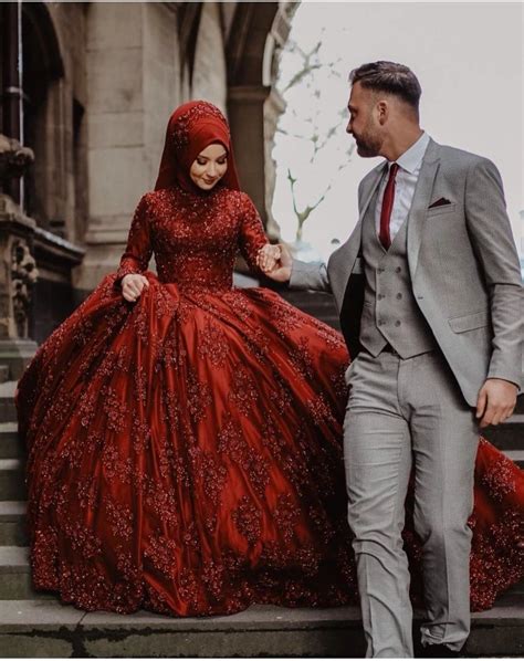 Muslim Gown For Wedding Dresses Images 2022