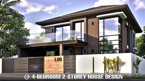 Modern Two Storey House Design In The Philippines