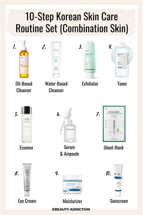 10 Step Korean Skin Care Routine For Dry Skin To Achieve A Glowing Look