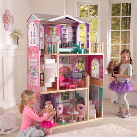 Puedes comprar online tu casa de muñecas aquí Kidkraft elegante mansion para muñecas de 46 cm 65830 ...