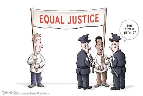 Political Cartoon On Racial Tensions Rise By Clay Bennett