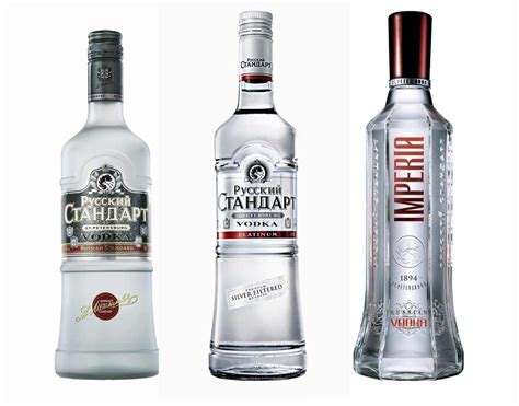 Russian Standard Vodka No Standard Only Quality Vodka Brands