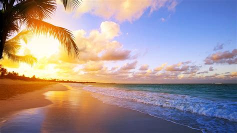 Beautiful Beach Sunrise Wallpapers Top Free Beautiful Beach Sunrise Backgrounds Wallpaperaccess