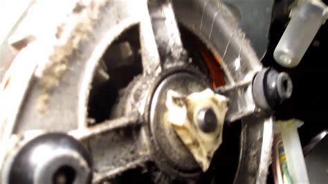 kenmore whirlpool washer motor coupler broken not spinning youtube