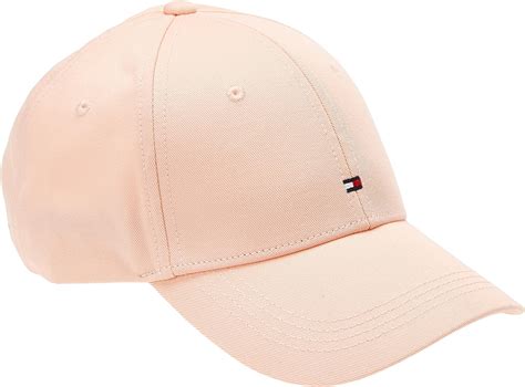 Tommy Hilfiger Womens Classic Baseball Cap Pink Rose Mauve Morn