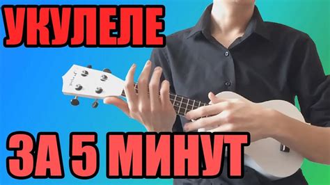 Как научиться играть на укулеле ЗА 5 МИНУТ - YouTube