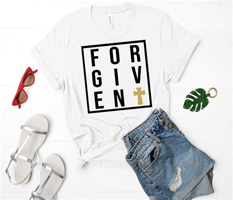 Forgiven By Firewifetees On Etsy Print Clothes T Shirt Shirts
