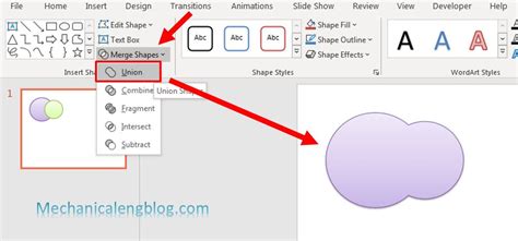 How To Merge Shapes In Powerpoint Mechanicaleng Blog