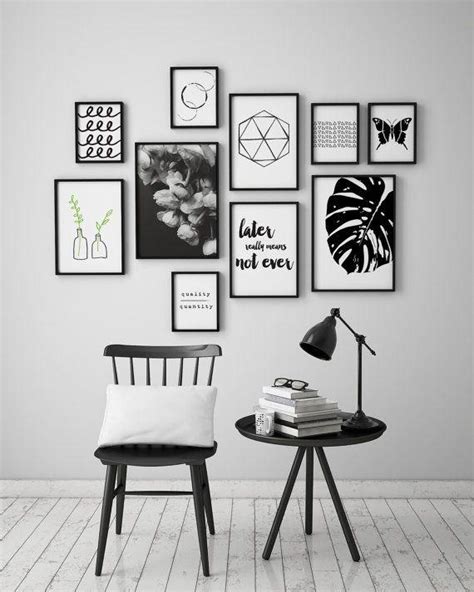20 Ideas Of Black And White Wall Art Wall Art Ideas