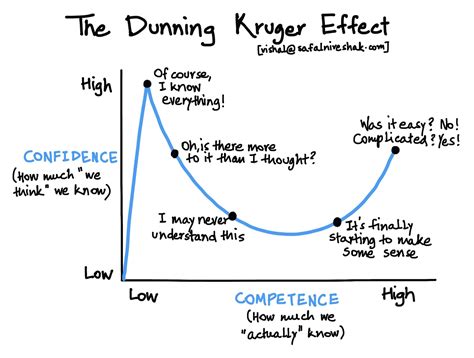 Hal Yang Harus Dihindari Seniman Dunning Kruger Effect