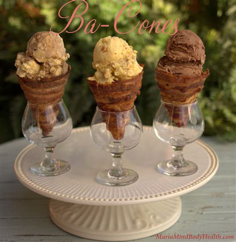 Bacon Ice Cream Cones Ba Cone