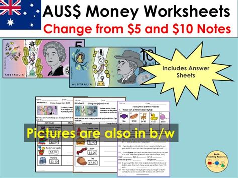 Identifying Australian Coins K5 Learning Australian Money Activities