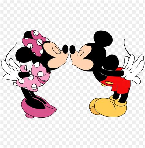 Share This Image Mickey E Minnie Kiss Png Transparent With Clear