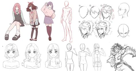 Guía Maestra Para Dibujar Anime Cómo Dibujar Personajes Originales