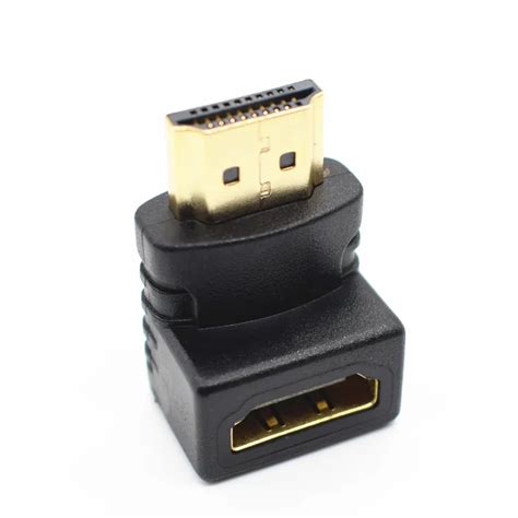 Hdmi Male To Hdmi Female Cable Adapter Converter Extender 90 Degrees Angle 270 Degrees Angle For