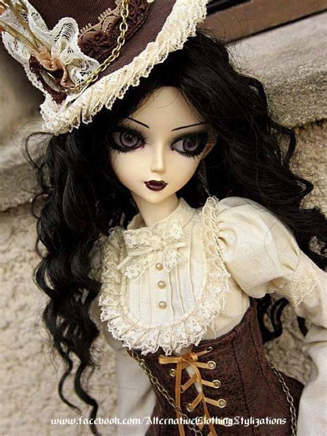 Pin By The Stitch Witch On Art Dolls Steampunk Dolls Gothic Dolls