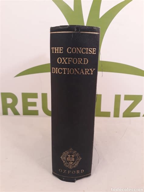 The Concise Oxford Dictionary Oxford Fourth E Comprar Diccionarios