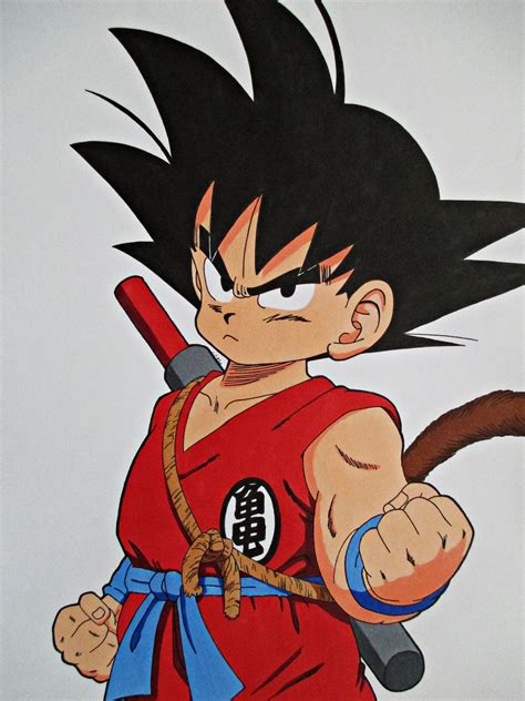 Son goku is a fictional character and main protagonist of the dragon ball manga series created by akira toriyama. The Little Hero - Kid Goku by SakakiTheMastermind on ...