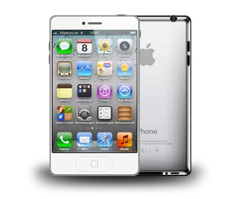 Iphone 5 Design Concept With Smart Cover Gadgetsin
