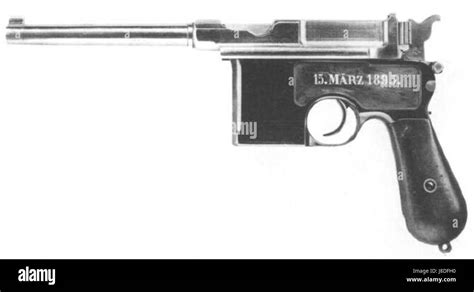 Mauser C96 Prototype 1968mar15 Photo Stock Alamy